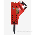 Breaker hidráulico para a mini escavadeira Kobelco SK55